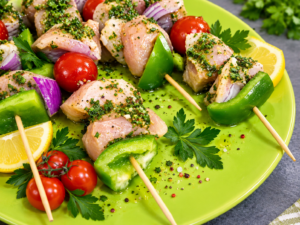 Brochette de poulet