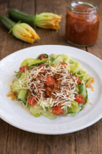 tagliatelle de courgettes