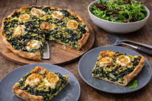 Tarte aux épinards