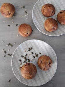 muffins aux myrtilles