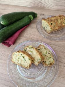 cake courgette chèvre