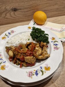 poulet basquaise