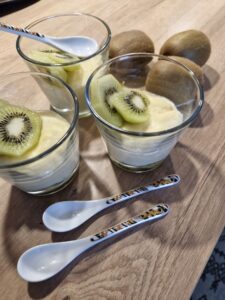 coupe pâtissière aux kiwis