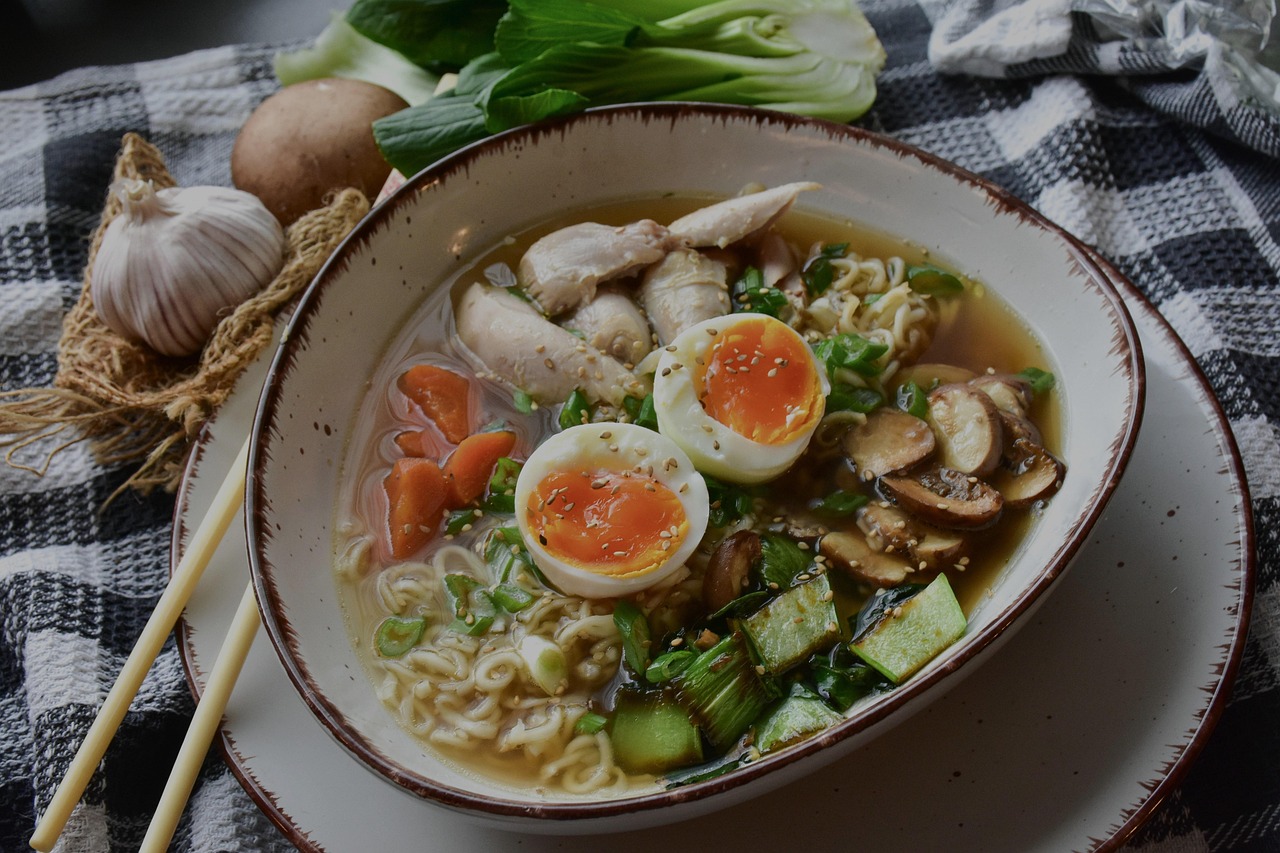 ramen au poulet