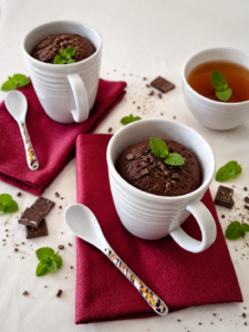 Mug cake chocolat
